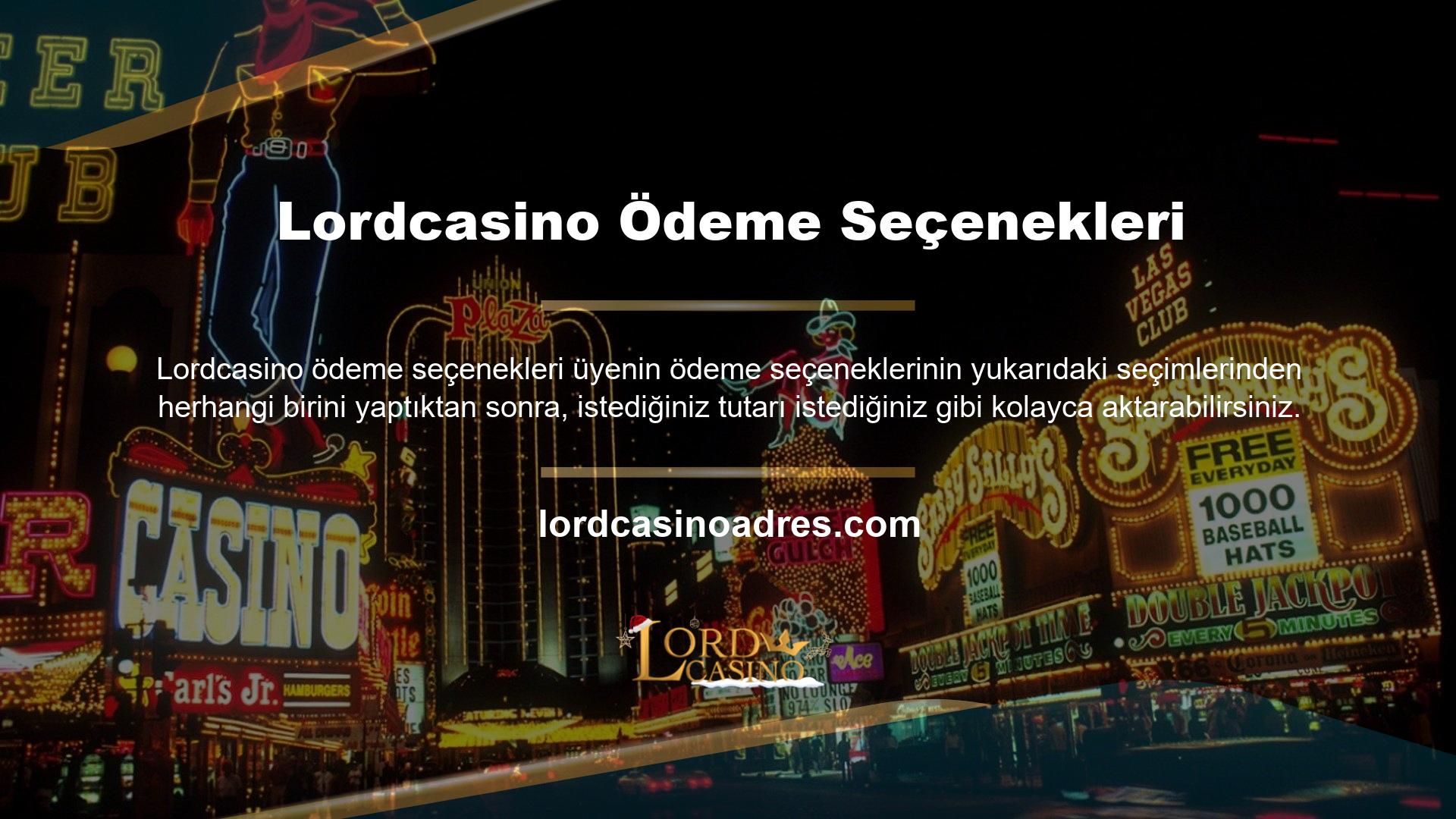 Lordcasino sizin için makul seçenekleri tartıyor ve bu süreci hafifletmek için çok işlevli bir para birimi yatırım sistemi kuruyor